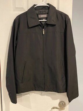 Kenneth Cole Reaction Men’s Black Full Zip Jacket M